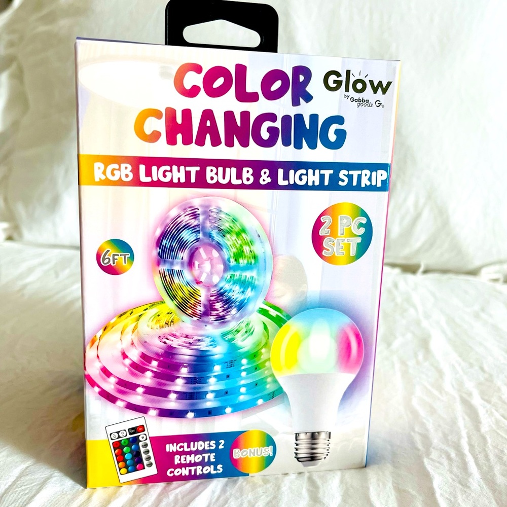 🆕 Color Changing Light Bulb & Light Strip
